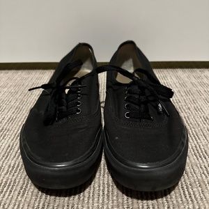 Vans Black on Black